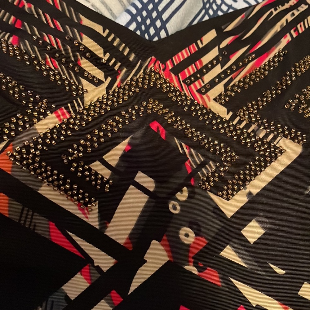 Ecotè Patterned Mini Dress - Picture 10 of 10